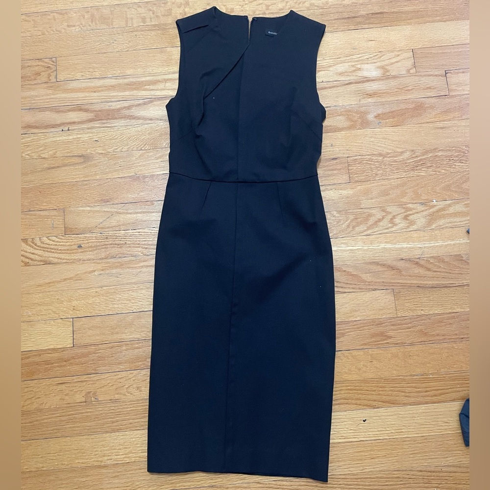 Banana Republic Black Midi Dress